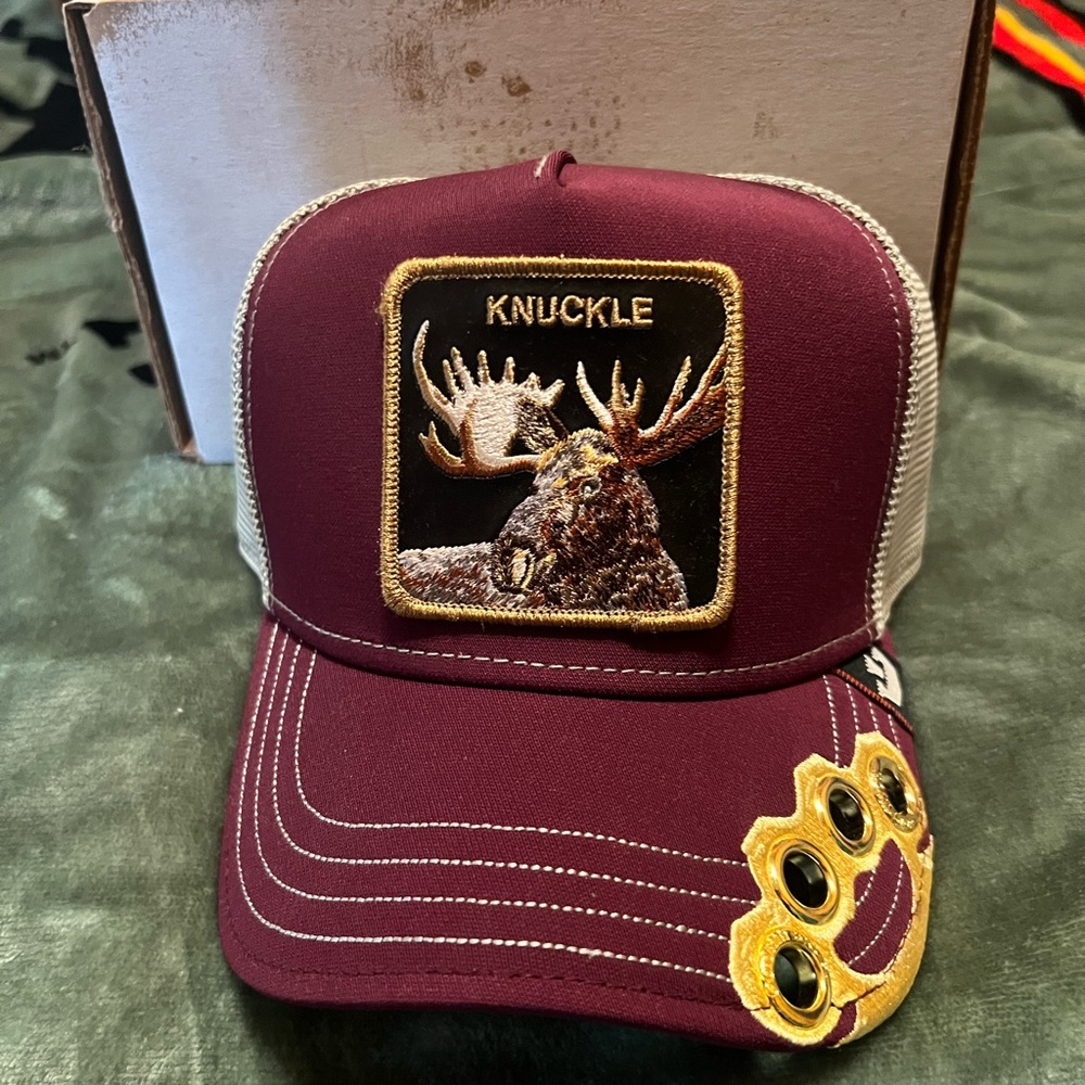 Goorin Bros. Burgundy Knuckle Hat